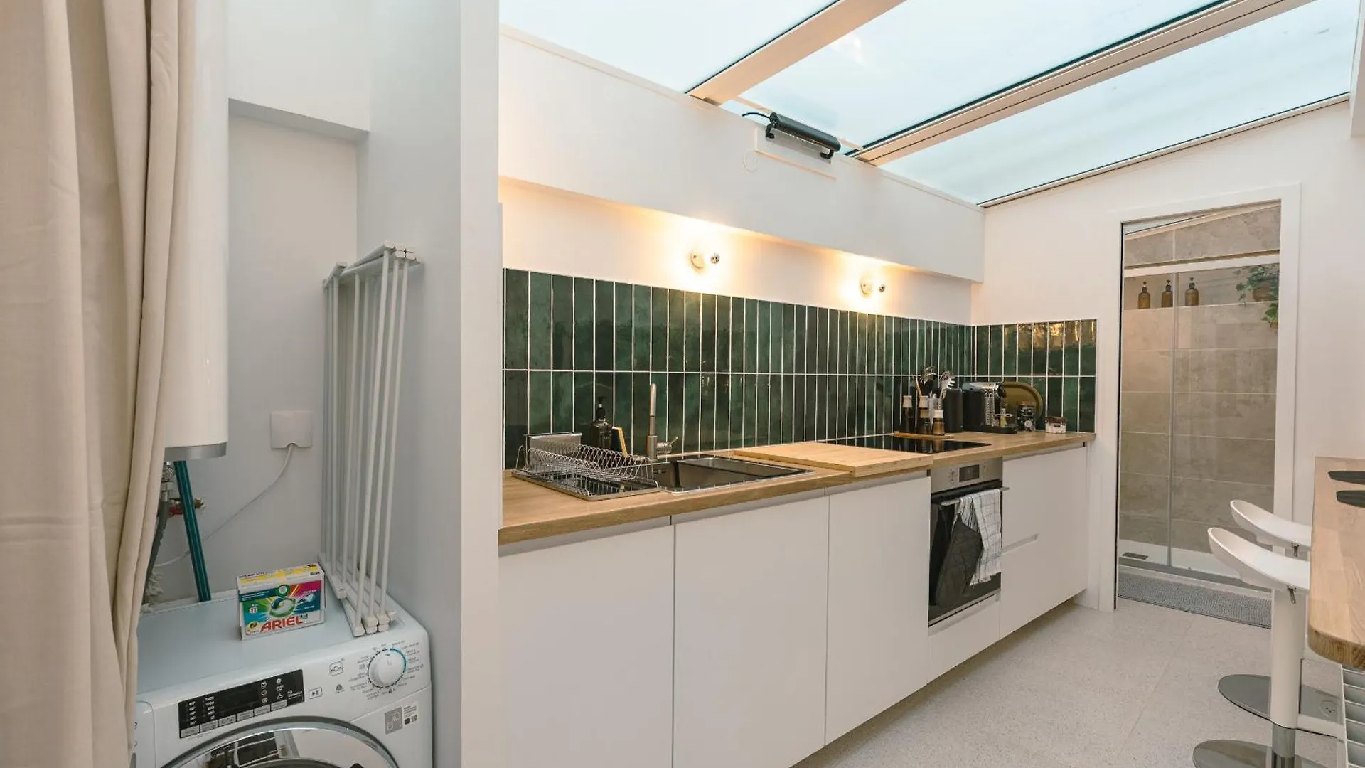 Апартаменты Mini Loft Buttes Chaumont Париж Франция